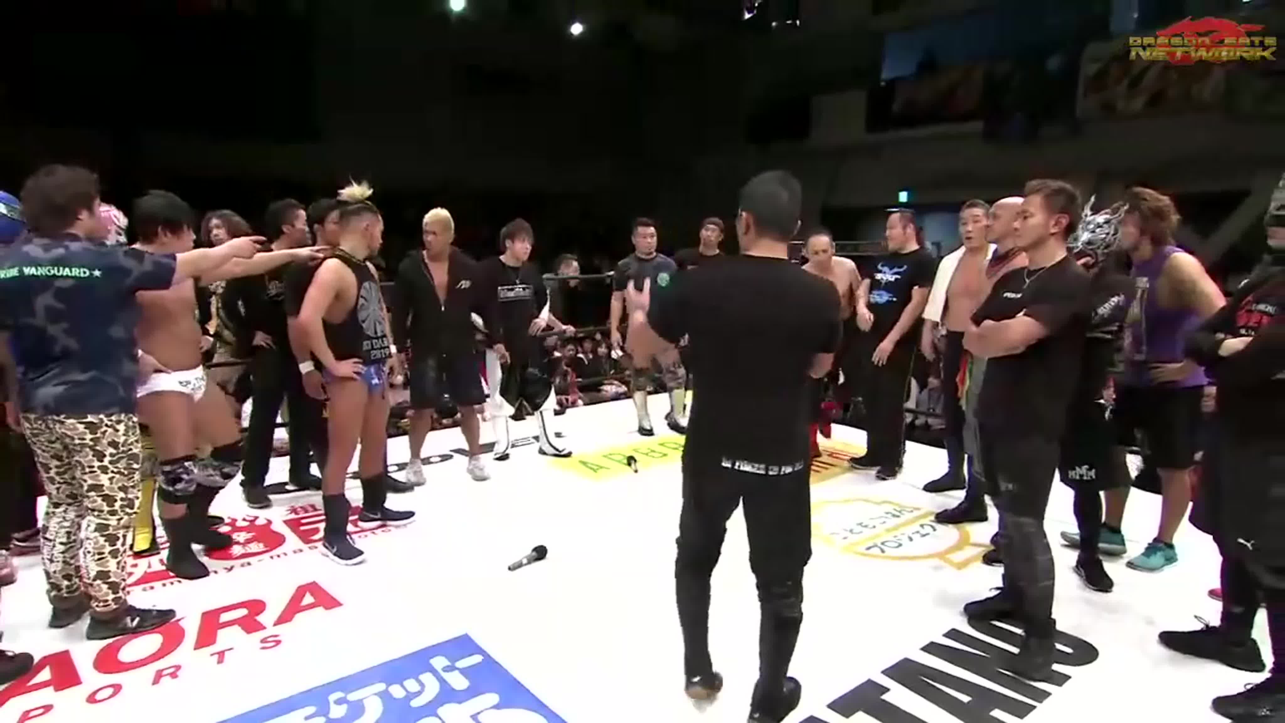 Матчи с Dragon Gate