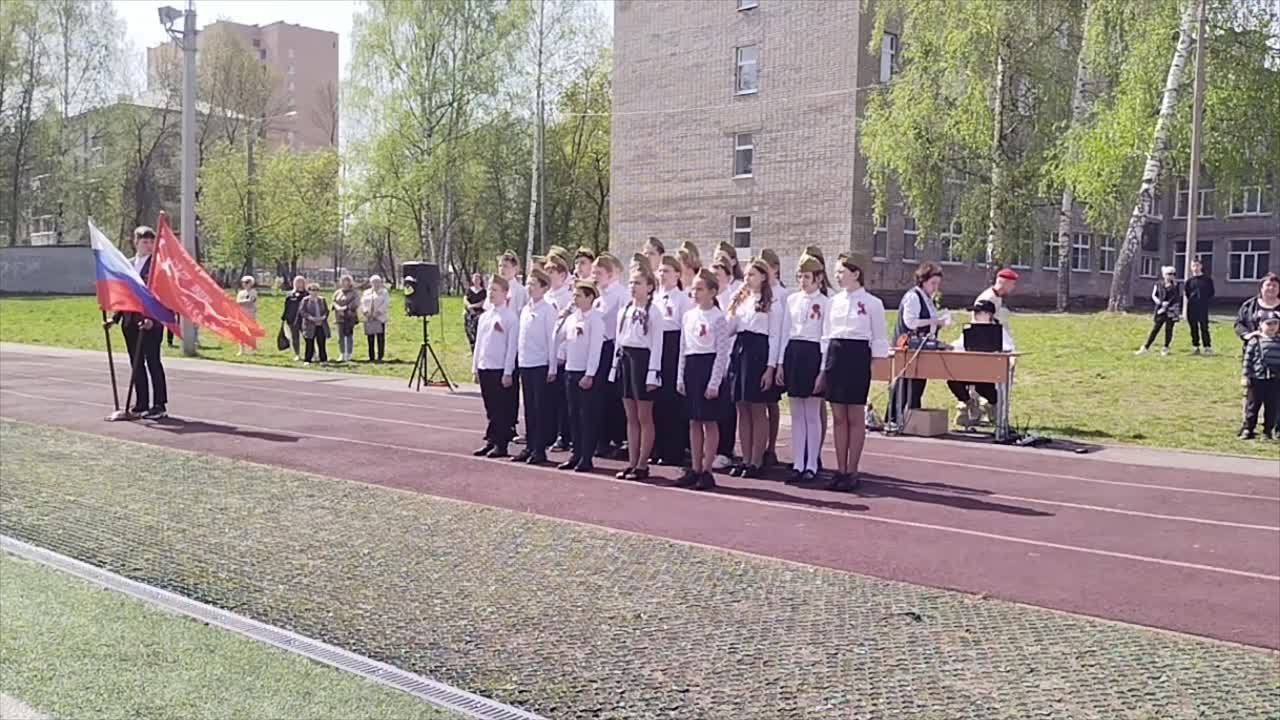 Смотр строя и песни "Равнение на Победу" 2023