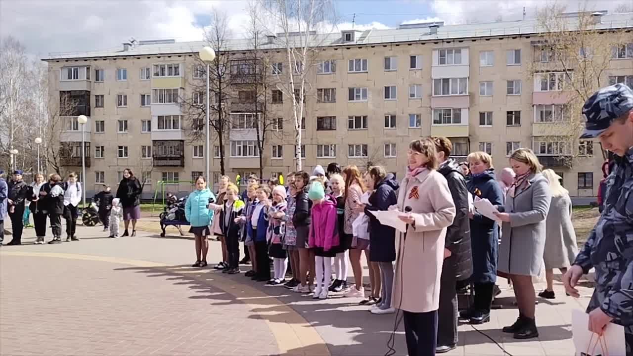 Смотр песни и строя " Равнение на Победу" 2022