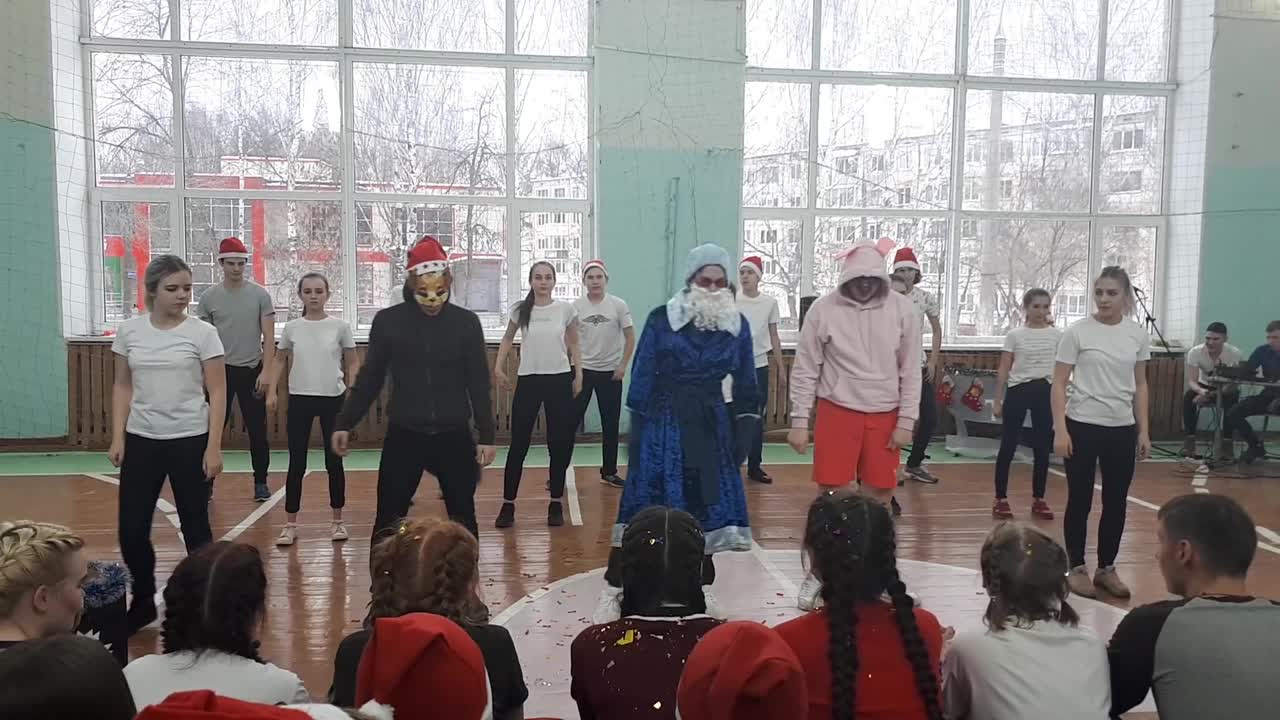 Со спортом в Новый год