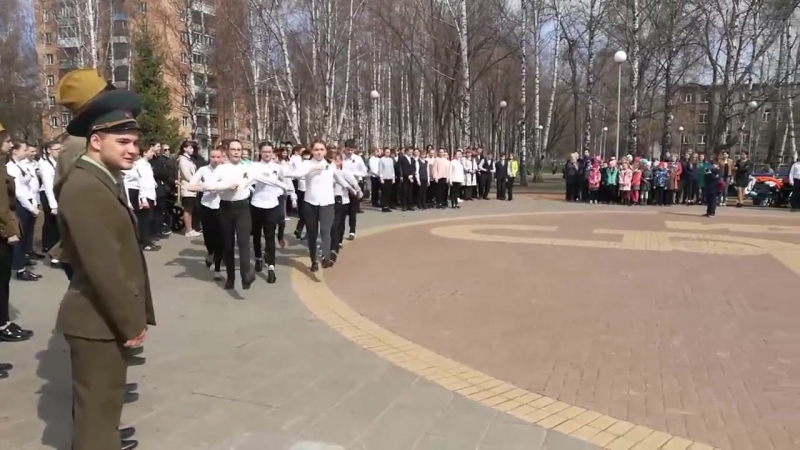 Смотр-конкурс песен и строя