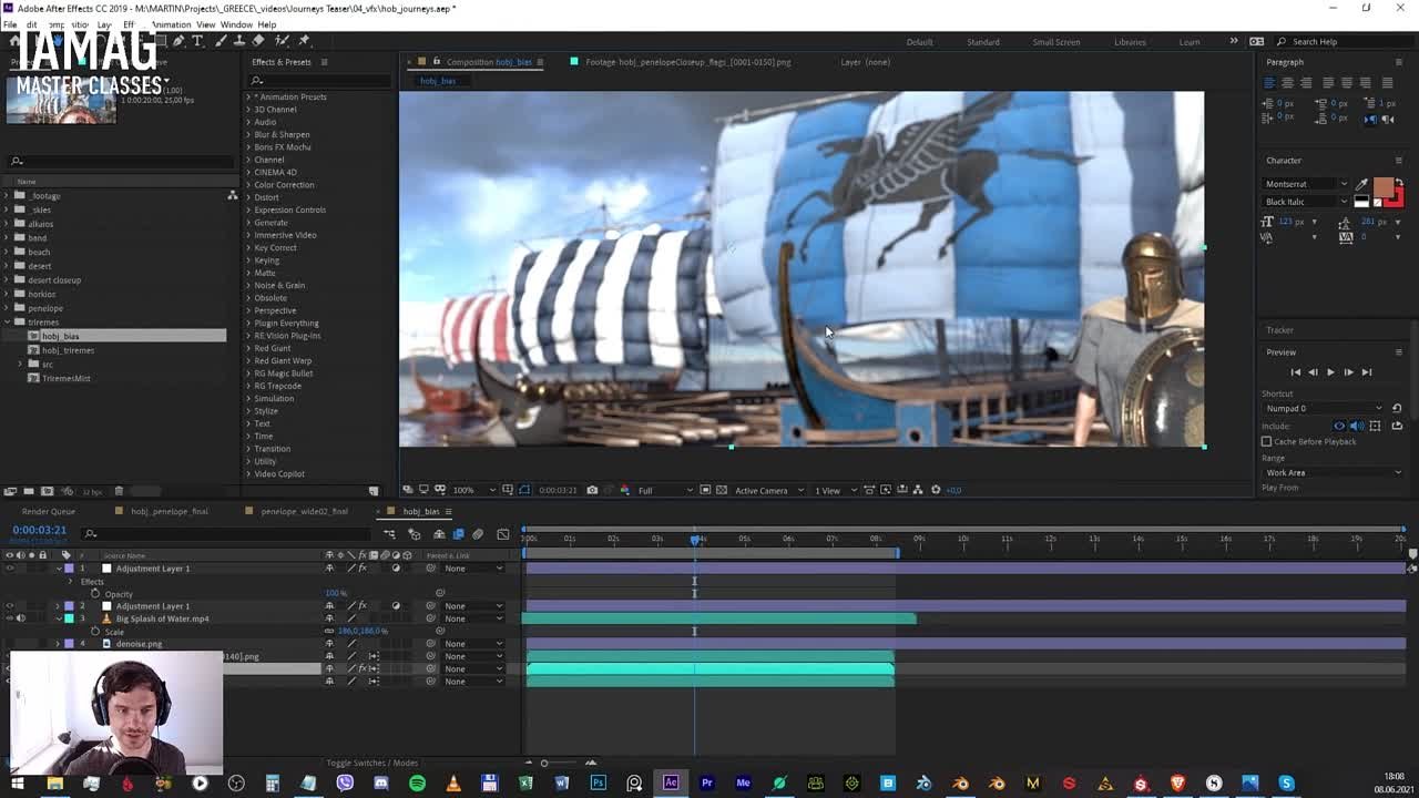 Making Of Blender Short Movie Heroes of Bronze