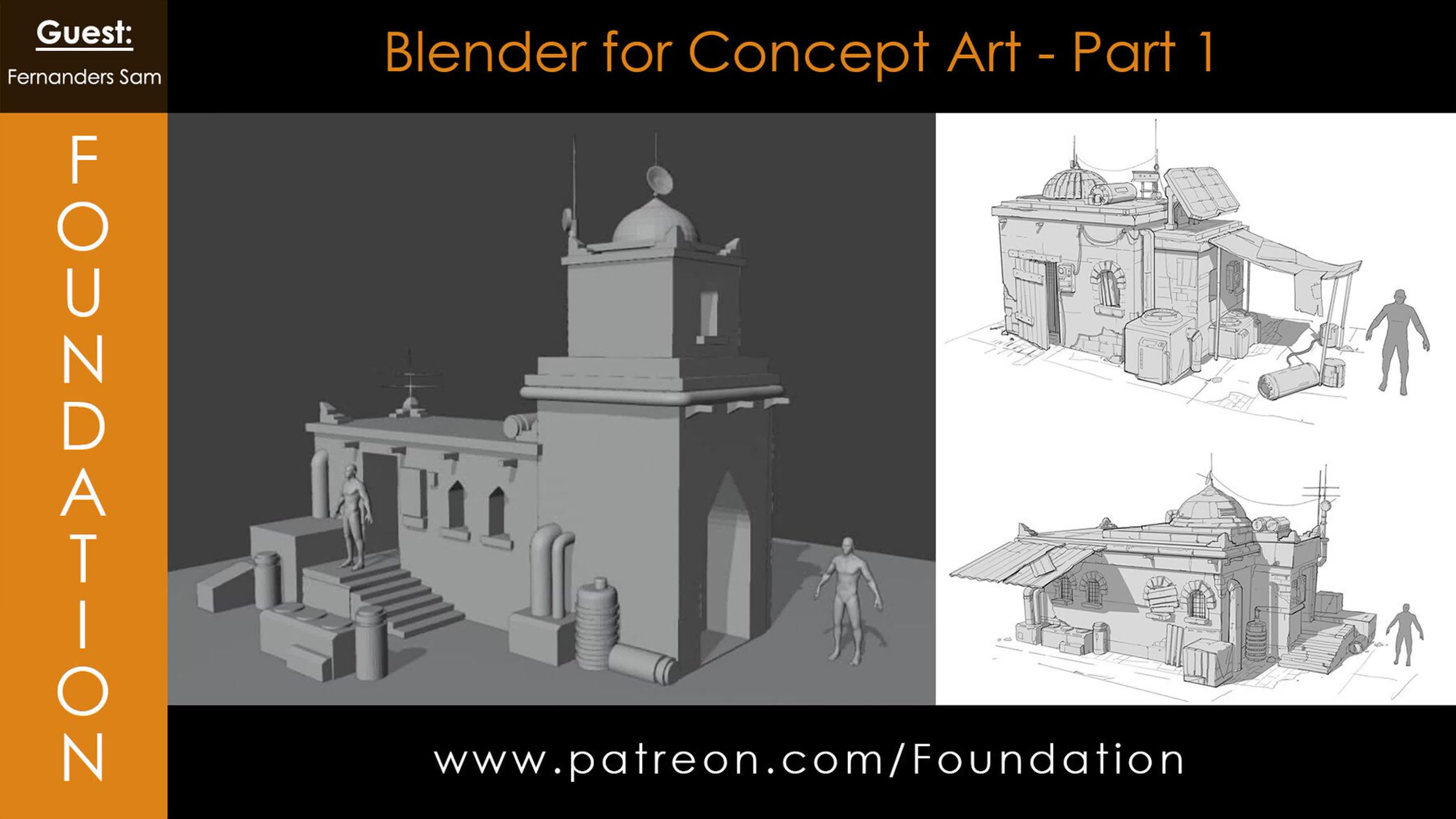 Blender for Concept Art Part 1+2+3