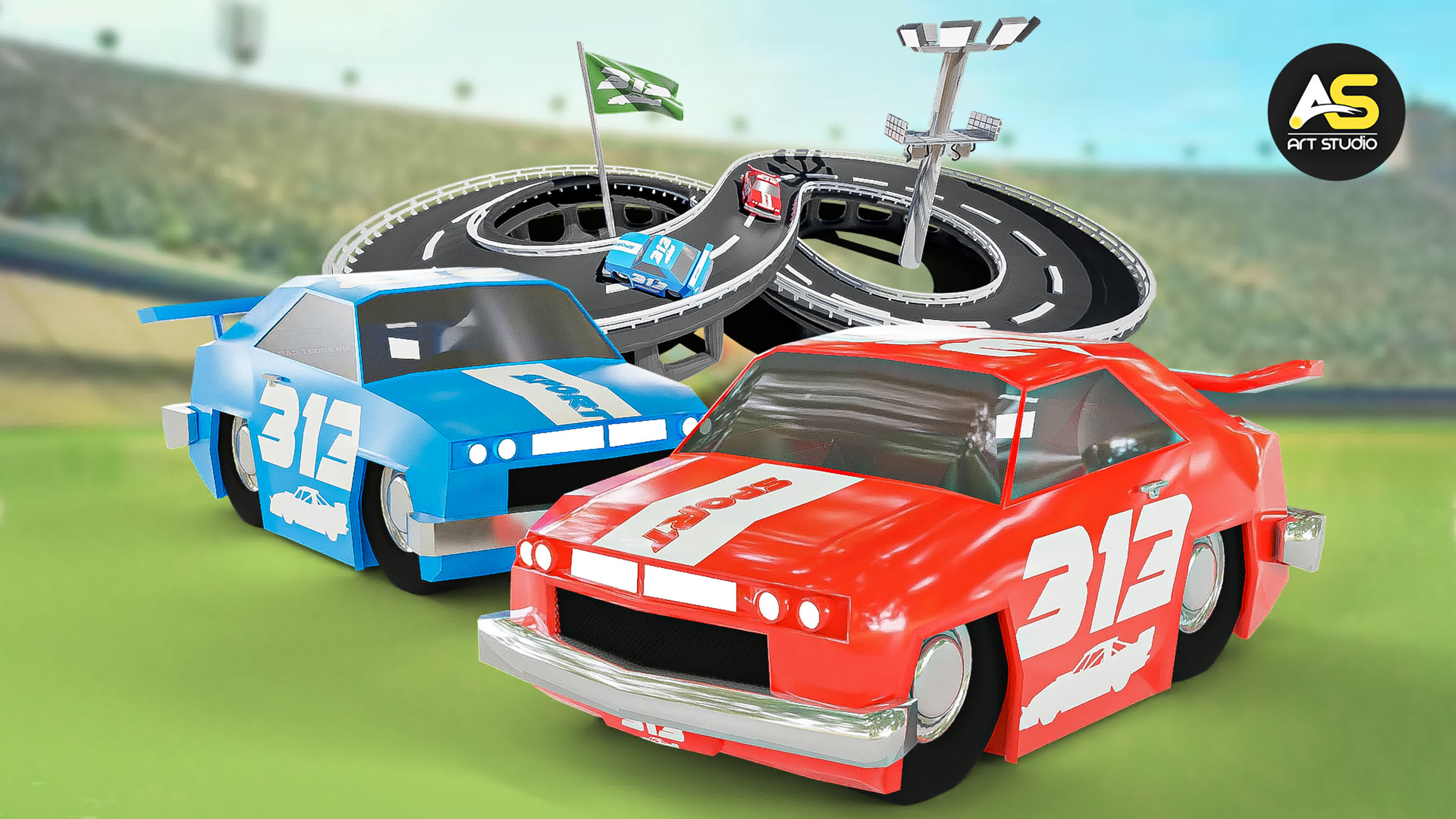 Udemy - Modelling and Animating a Car in Blender by Art Studio (2022)