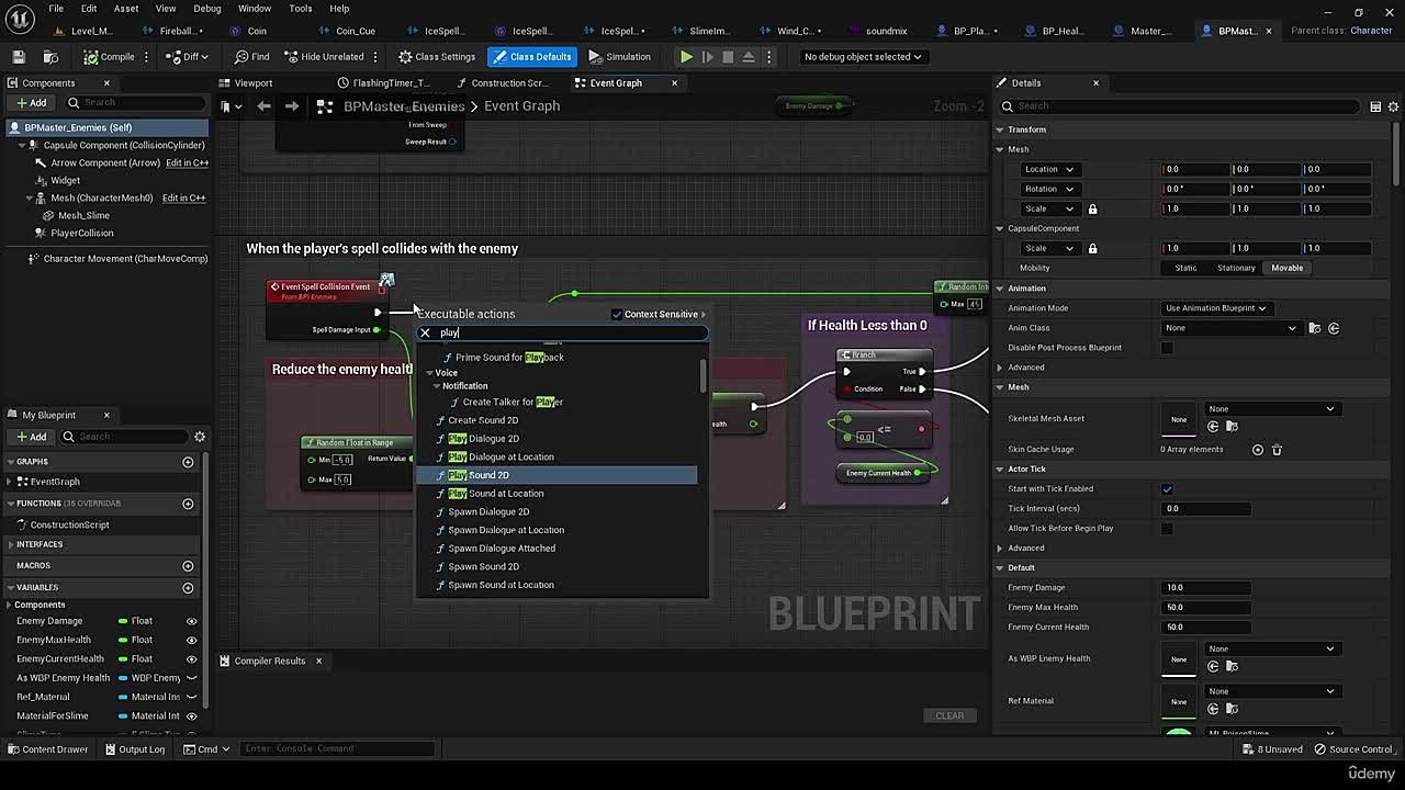 Unreal Engine 5 Blueprints & Blender Learn Game Development