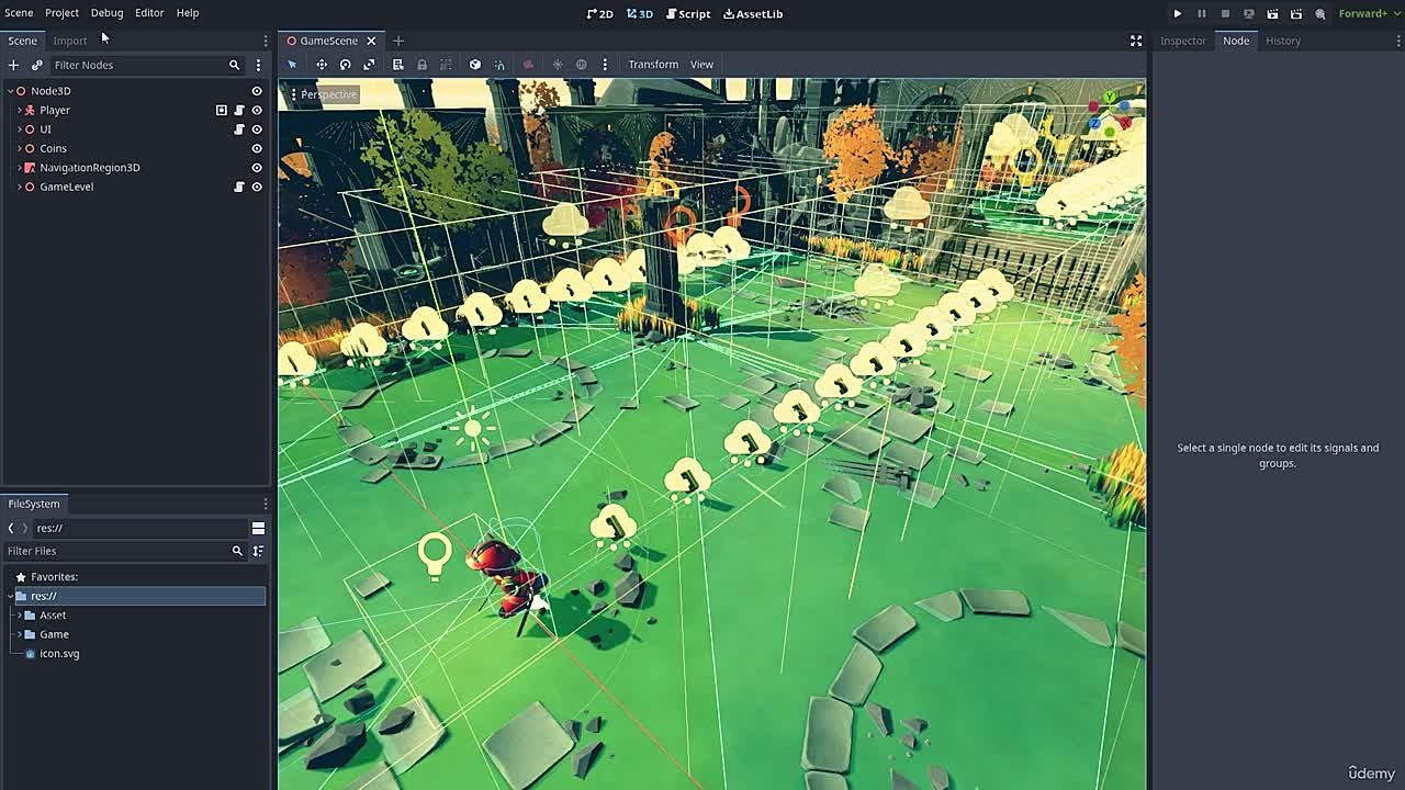 Udemy - Little Adventurer: Learn to make a 3D action game with Godot