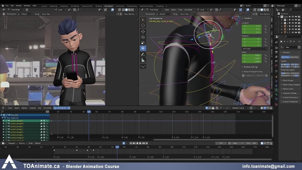 TOAnimate Blender Animation Course 2023