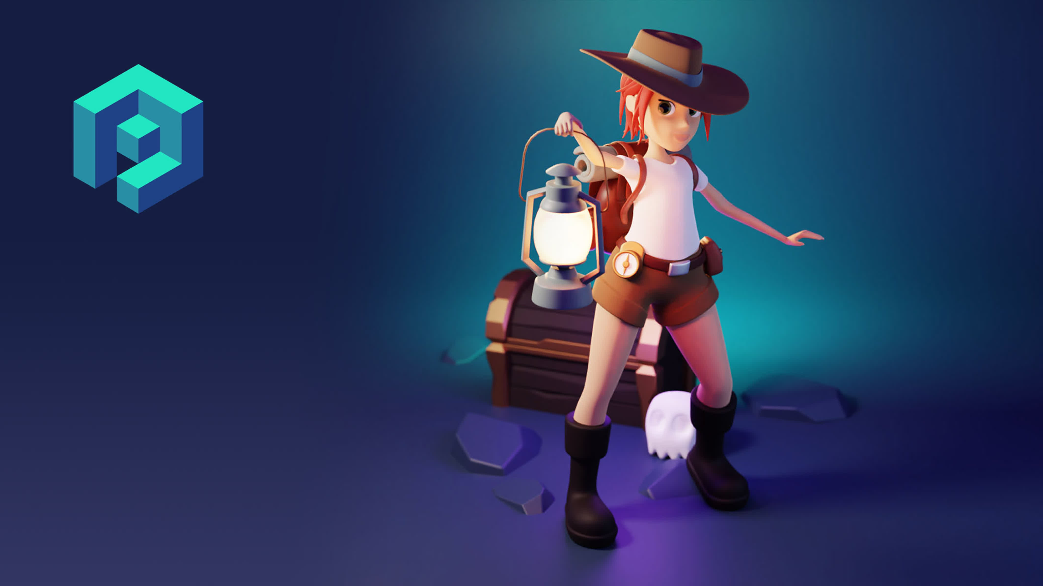 Polygon Runway - 3D Characters and Illustrations in Blender 2.9 by Roman Klco (2021)