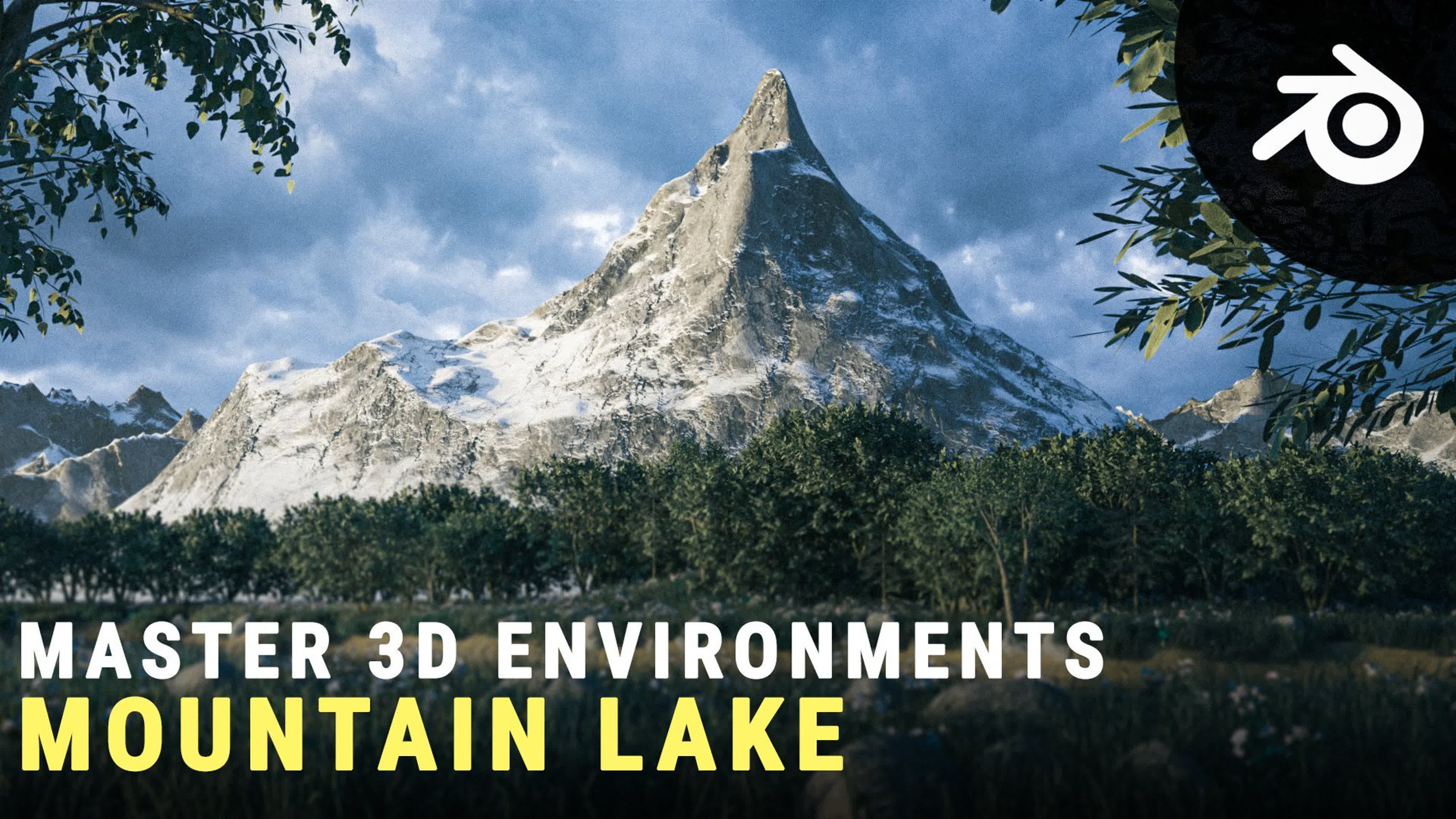 Skillshare - Create Realistic Looking Forests & Mountains in Blender by Yassine Larayedh (2022)