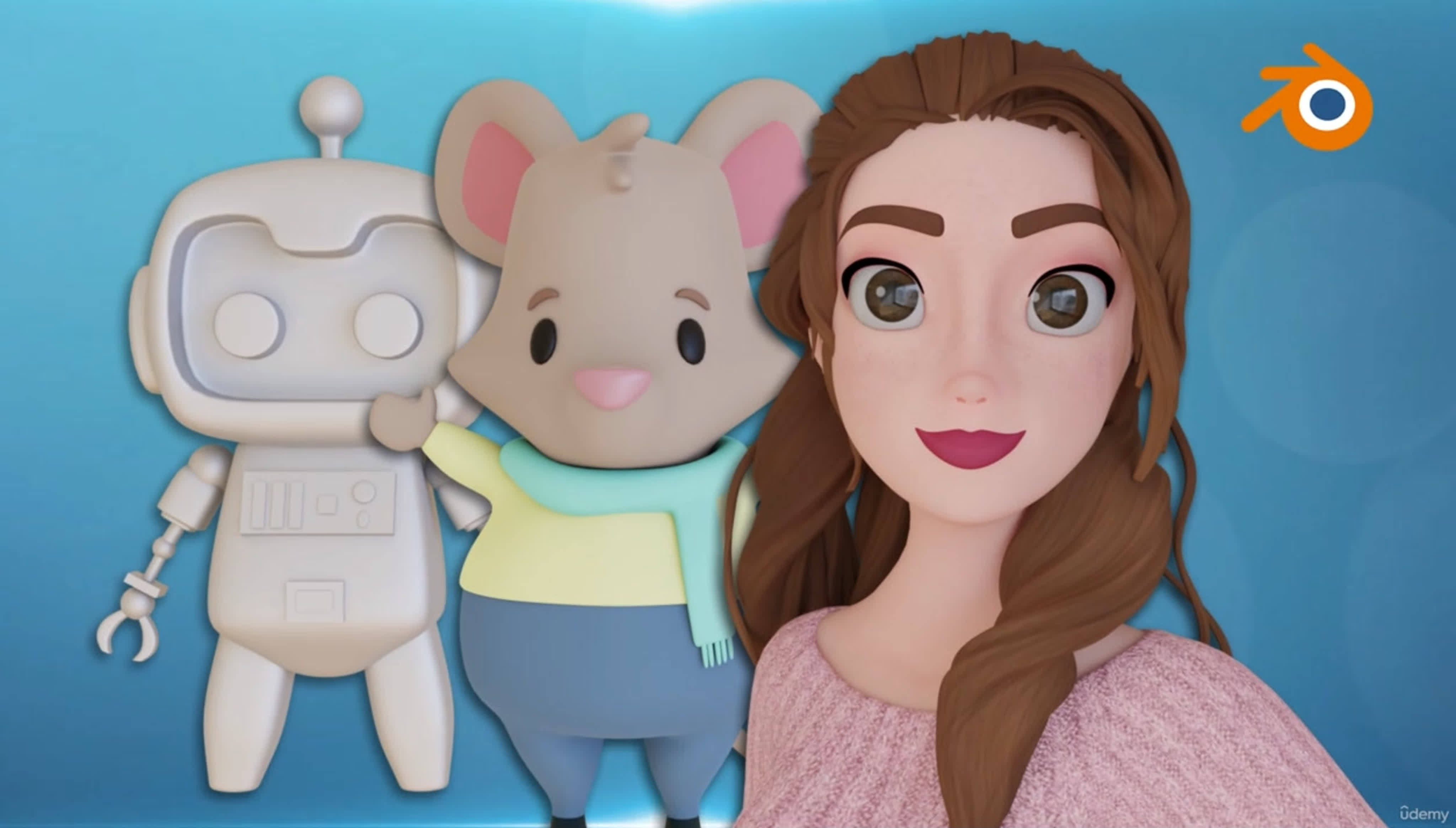 Udemy - Ultimate character creation in Blender - From beginner to pro (2021)