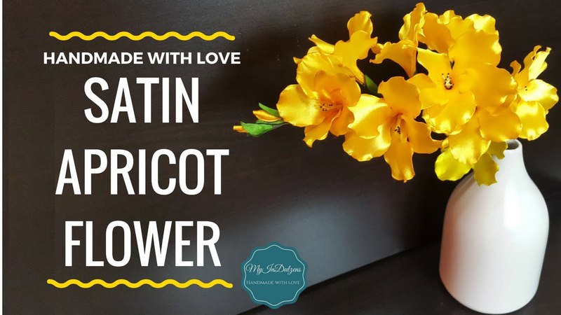 Цветы из ткани