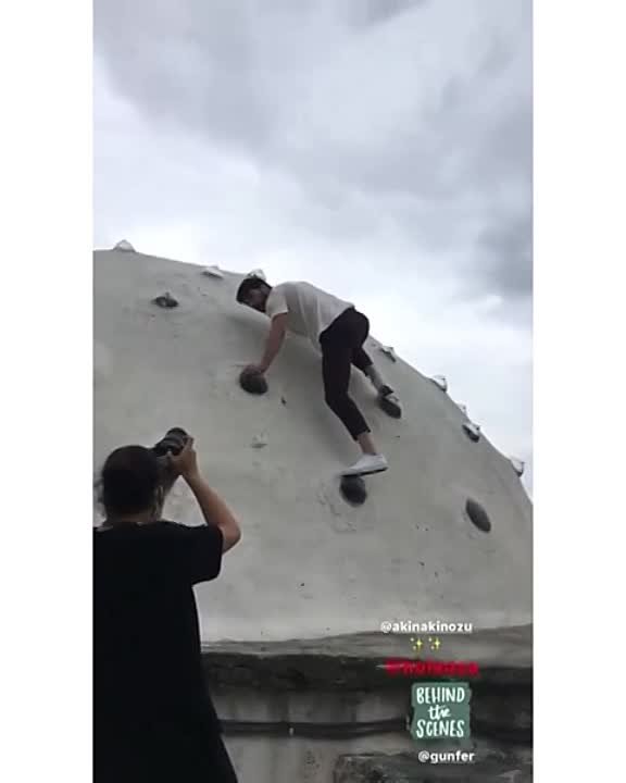 Бэкстейдж съемок