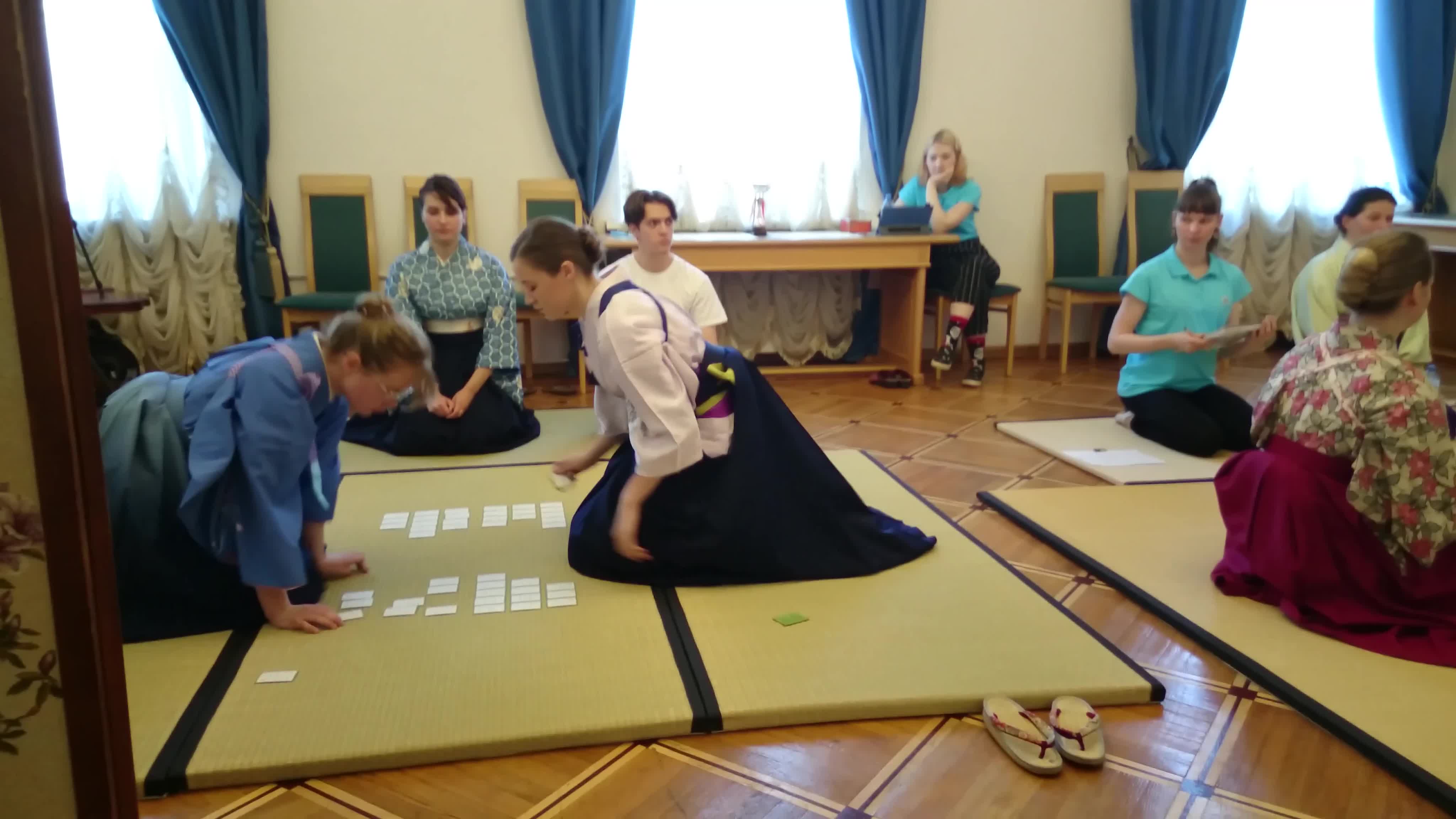 Финал первого российского турнира по кёги карута