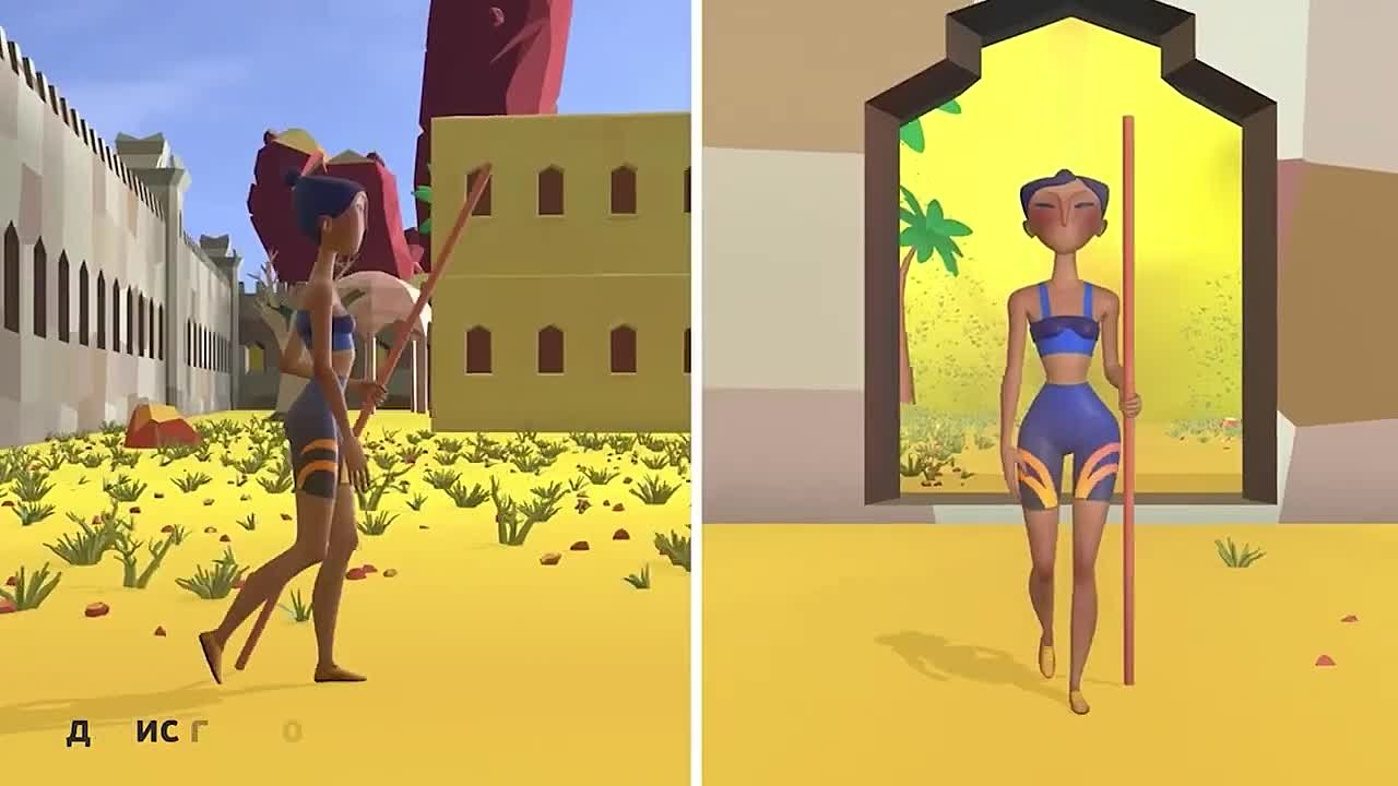 "Анимация в играх". Работы студентов курса.