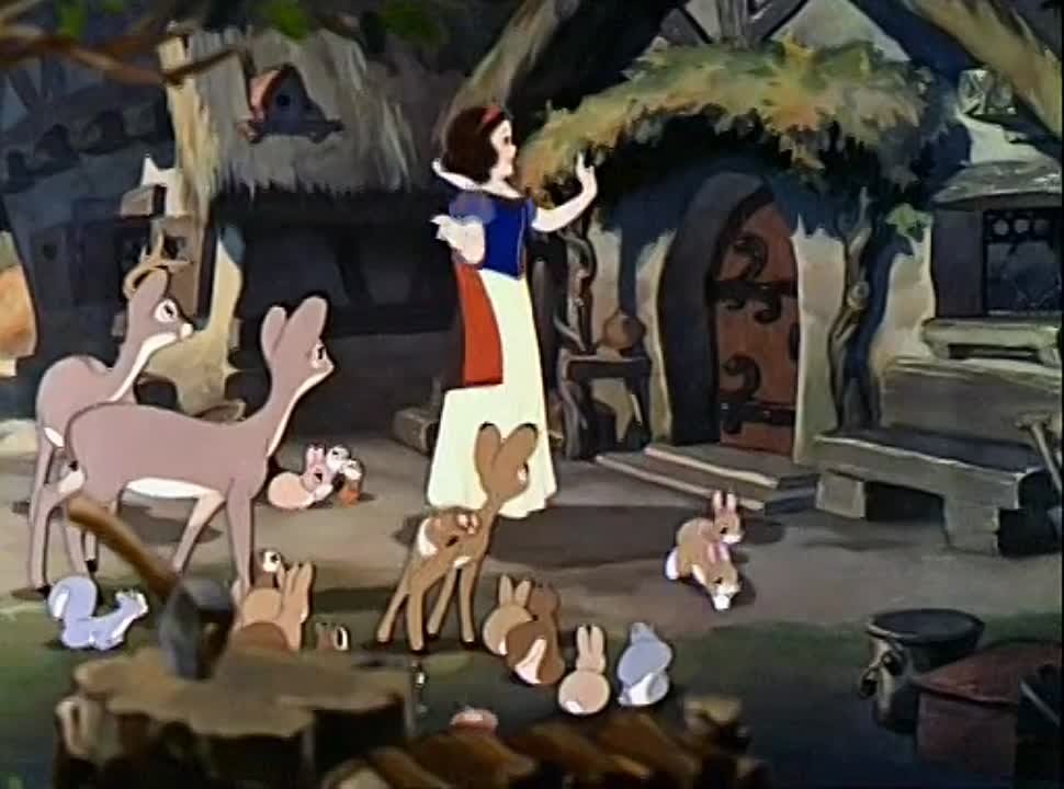 FILM ANIMAZIONE BIANCANEVE E I SETTE NANI