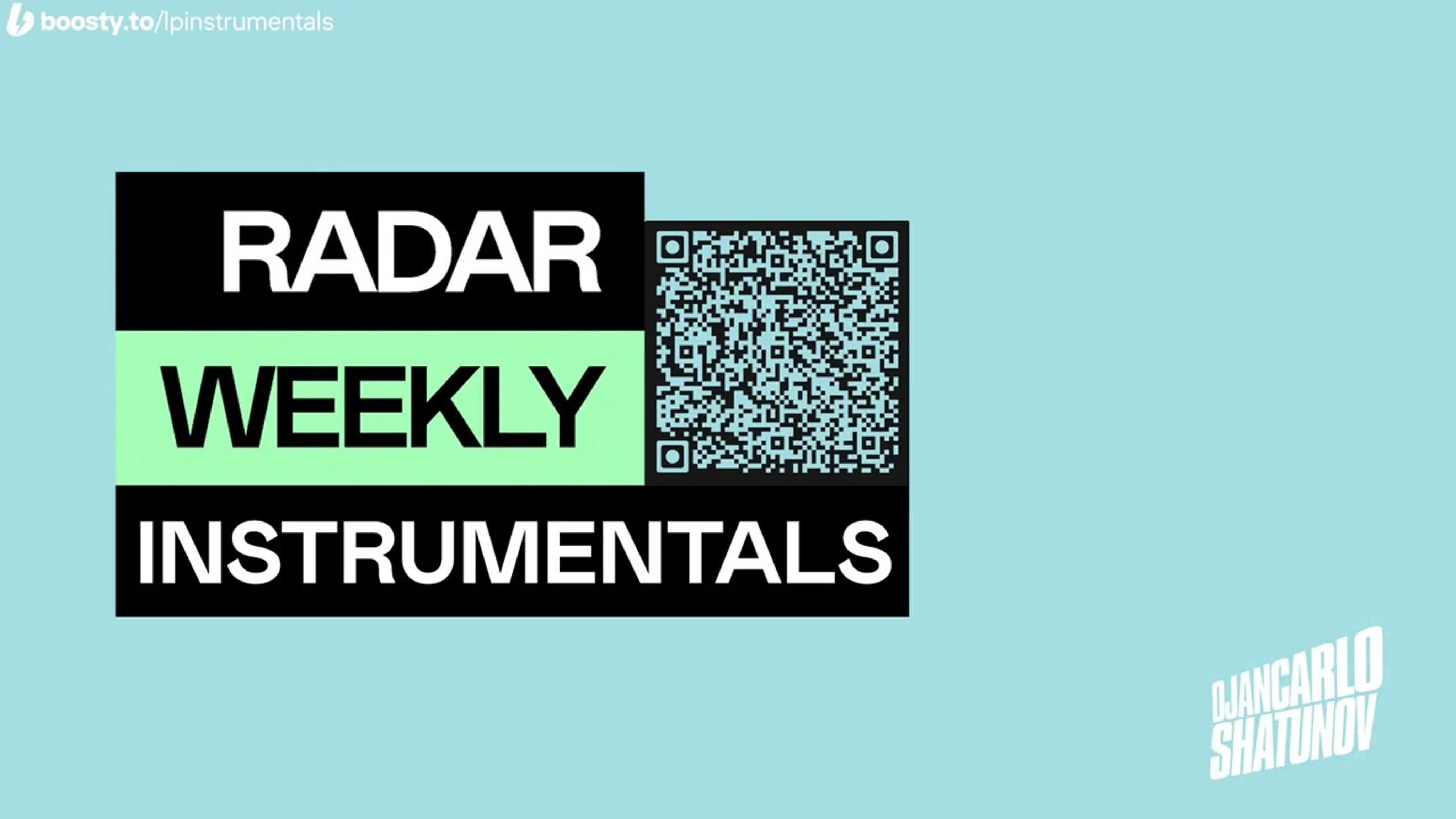 Radar Weekly Instrumentals - November 10th 2023
