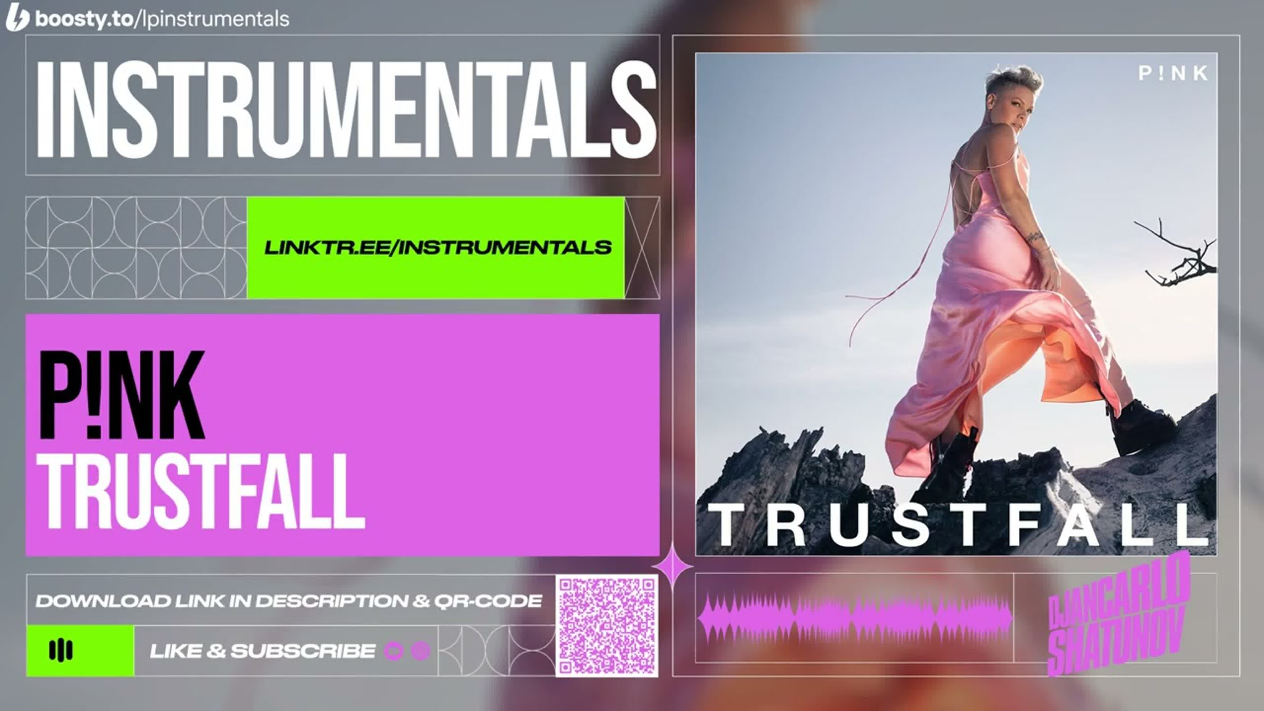 P!nk - TRUSTFALL (Instrumentals)