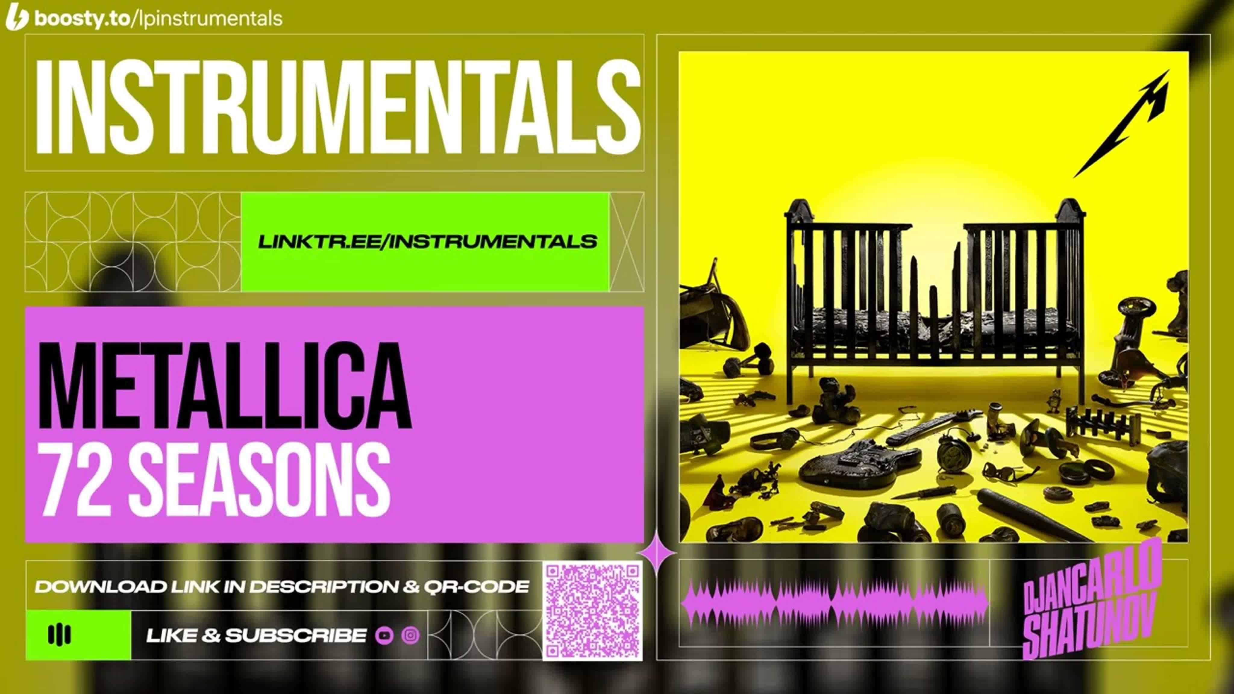 Metallica - 72 Seasons (Instrumentals)