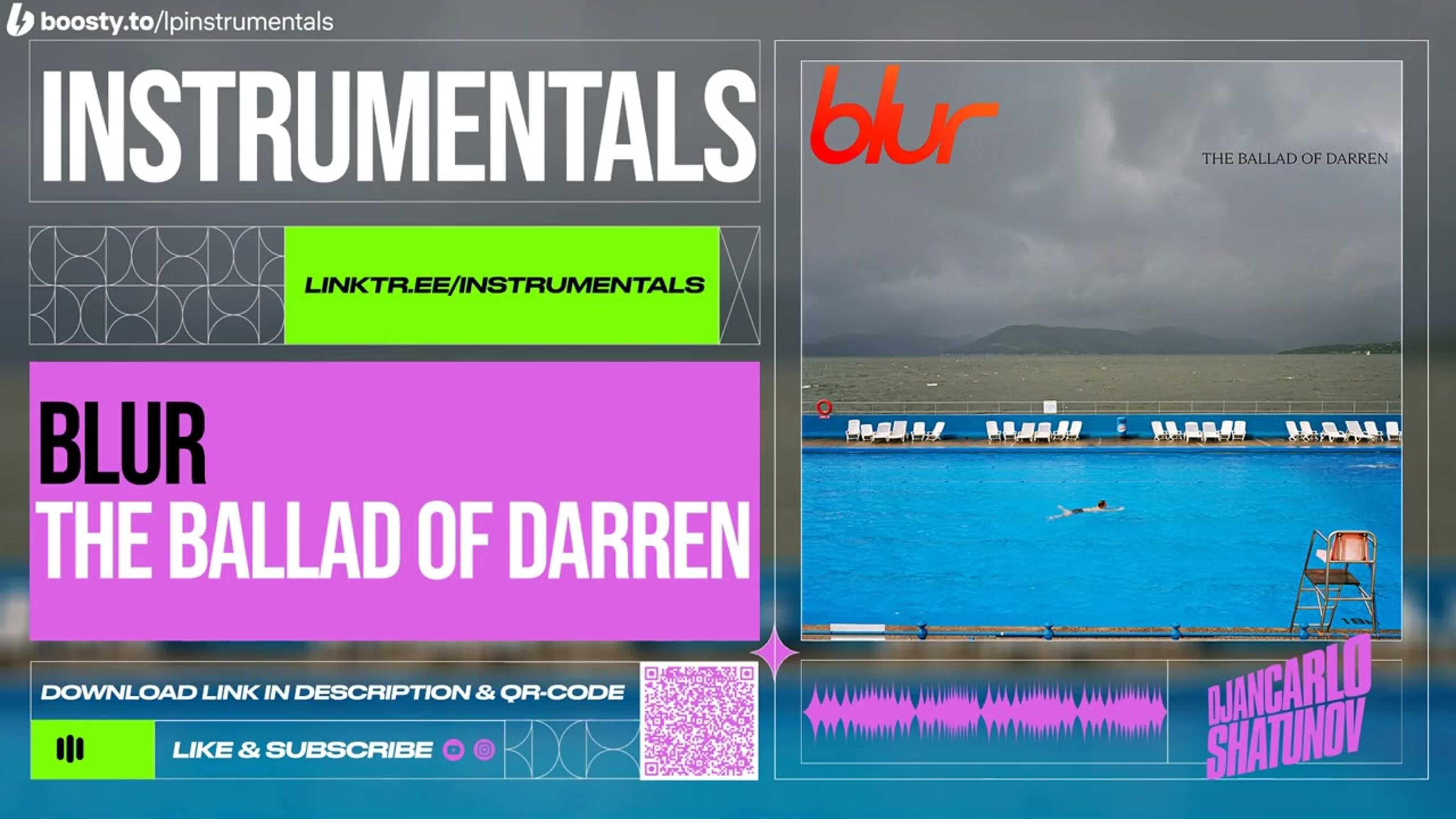 Blur - The Ballad Of Darren (Instrumentals)