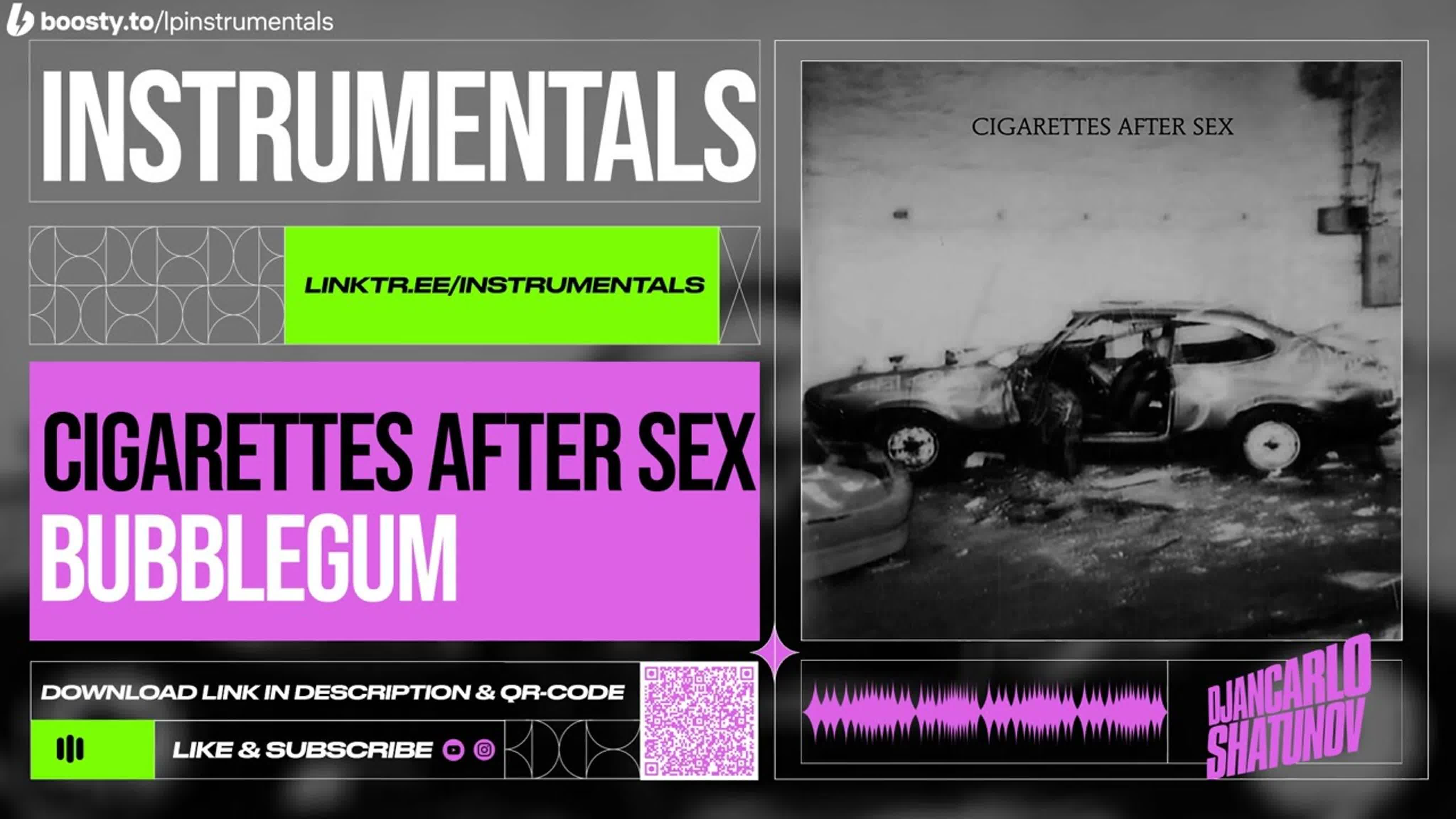 Cigarettes After Sex - Bubblegum (Instrumentals)