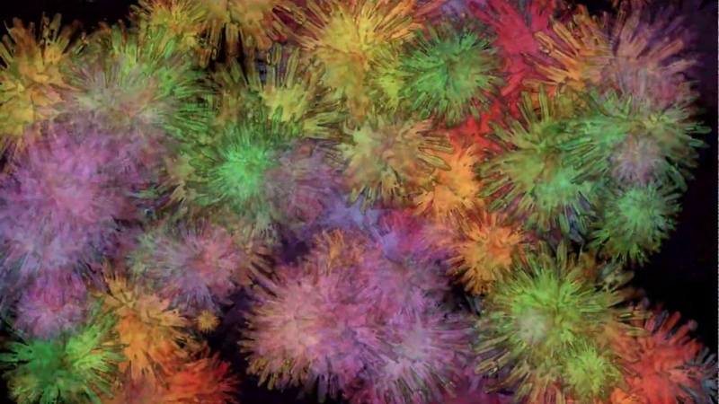 Абстракция видео футажи для монтажа