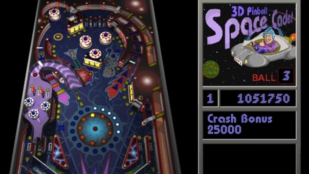 Играем в 3D Pinball: Space Cadet (1080p60)