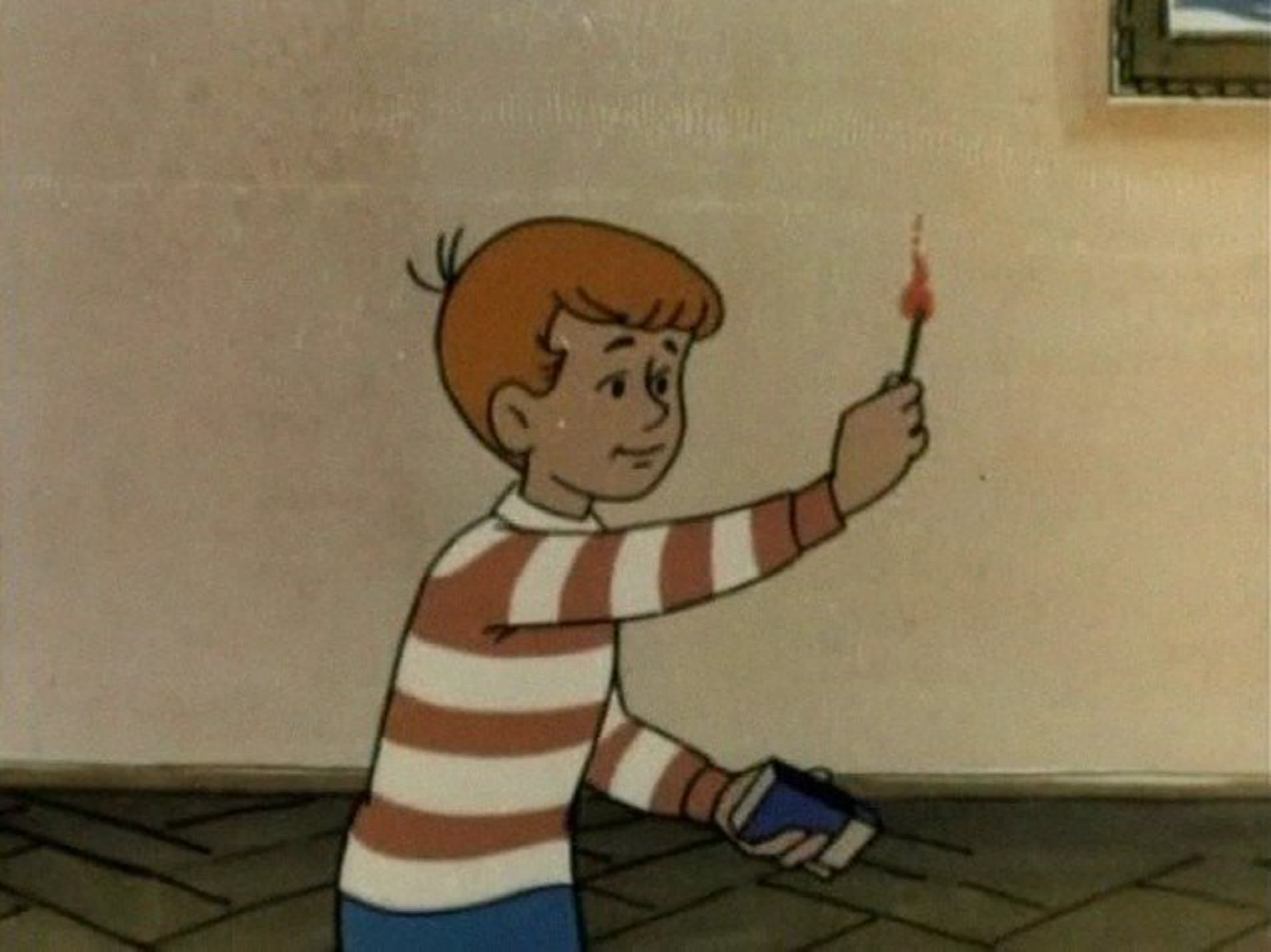 мультфильм огонь