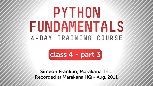 Python Training - Getting Started with Python
