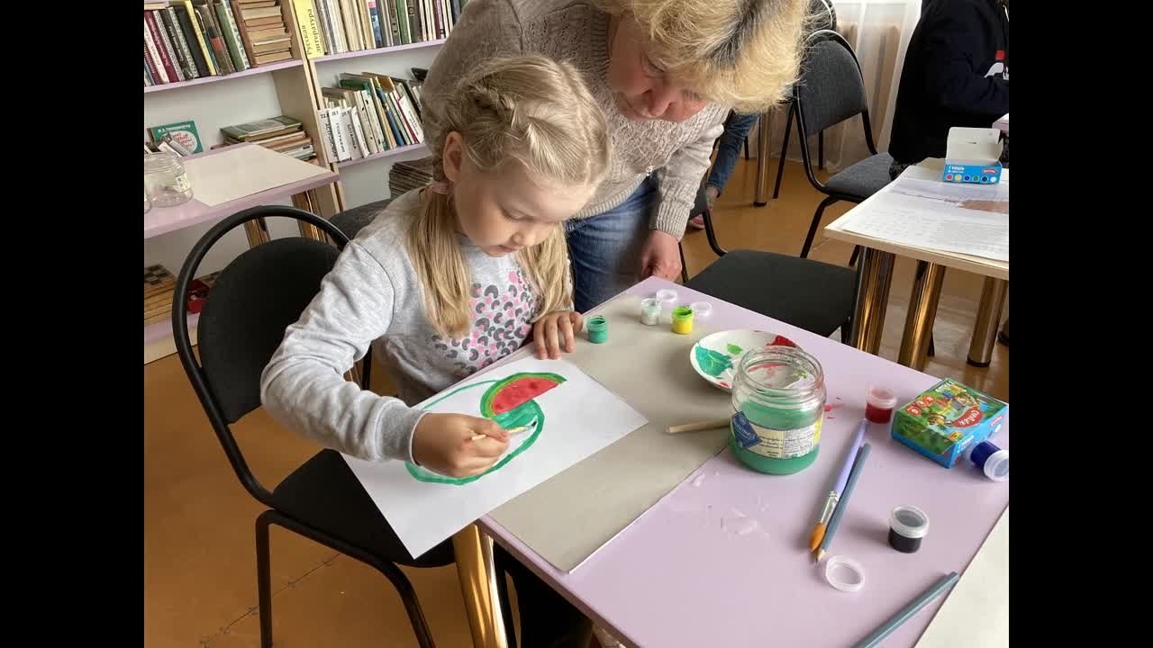 Дети в библиотеке