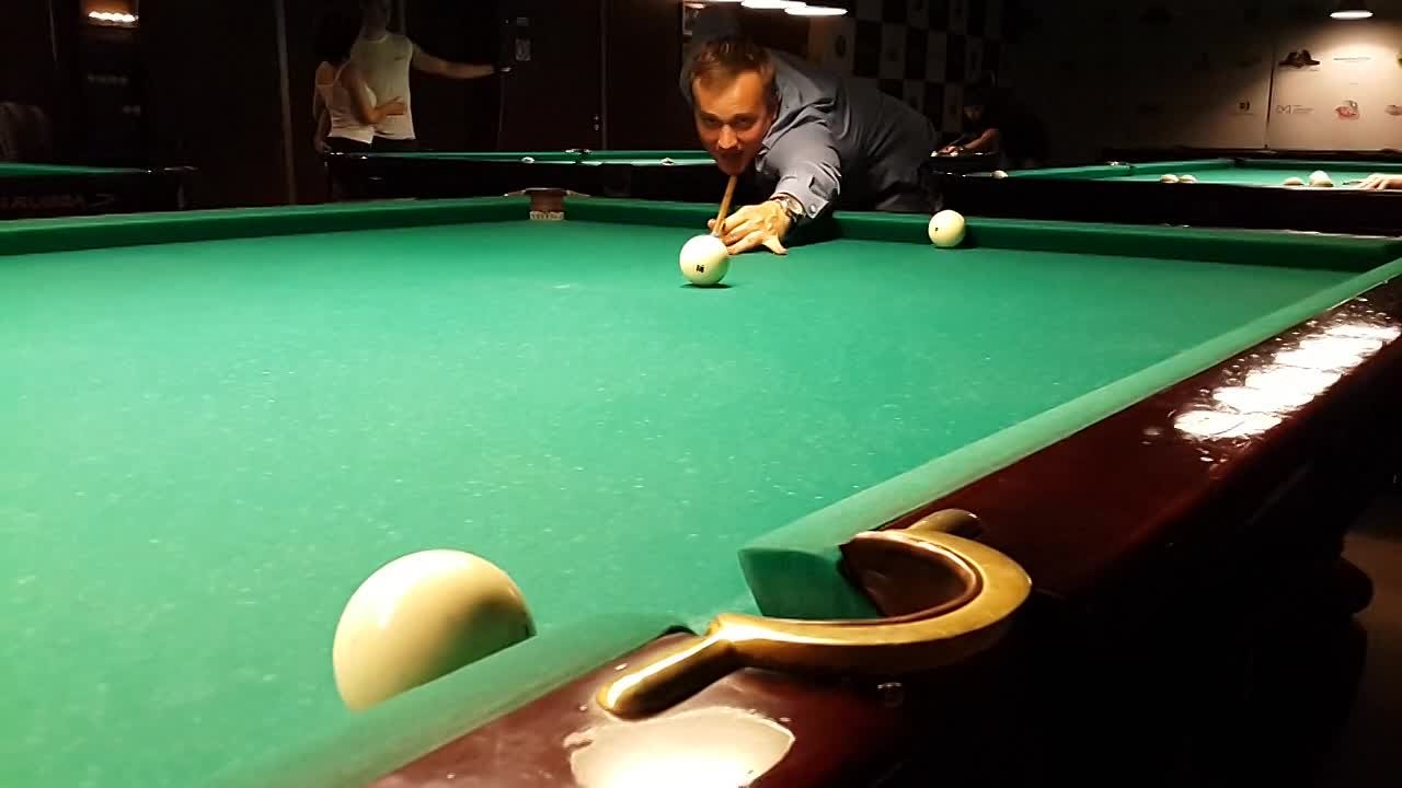 Турнир 18 октября 2014 г по русскому бильярду (свободная пирамида)