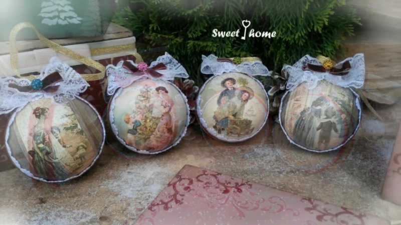 Декупаж-на новый год