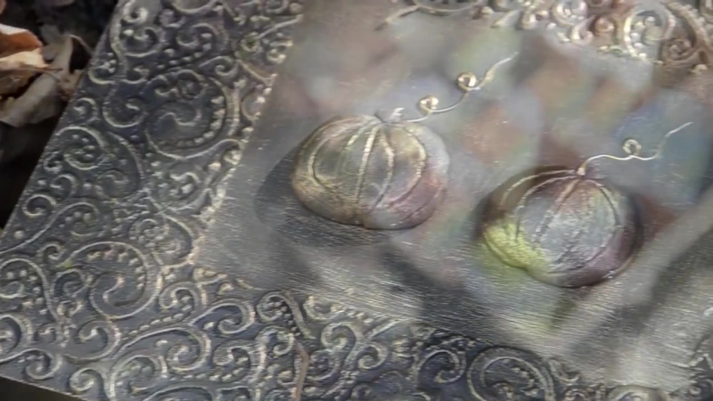 Использование трафарета