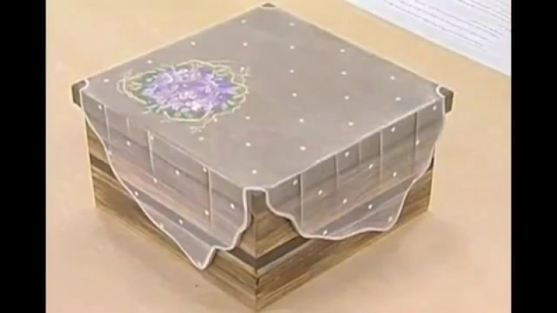 Имитация вуали