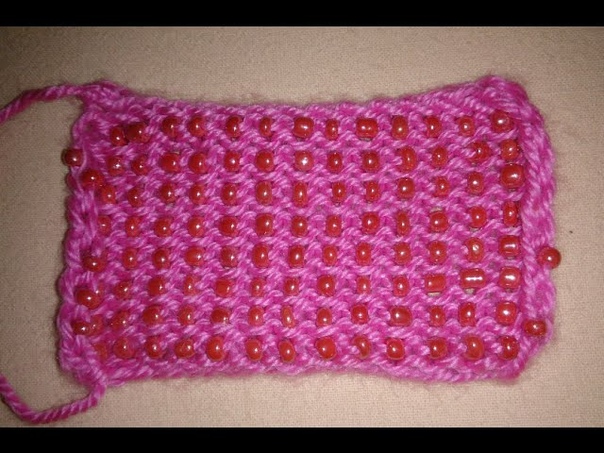 Вязание с бисером