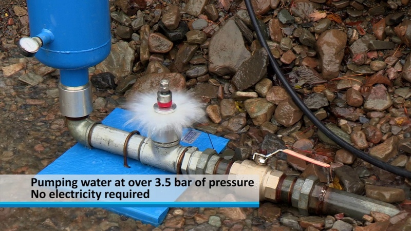 Насос гидротаранный