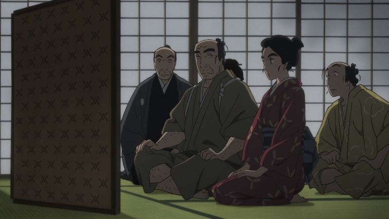 Госпожа Хокусай / Sarusuberi: Miss Hokusai