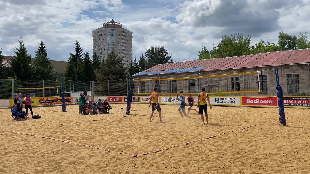 Чемпионат г. Орла по пляжному волейболу(записи прямых эфиров)