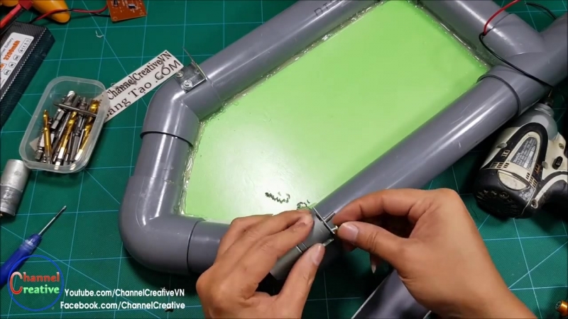 Своими Руками и Пластиковых Труб ПВХ