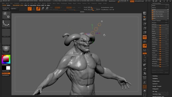 Подборка видео уроков по ZBrush