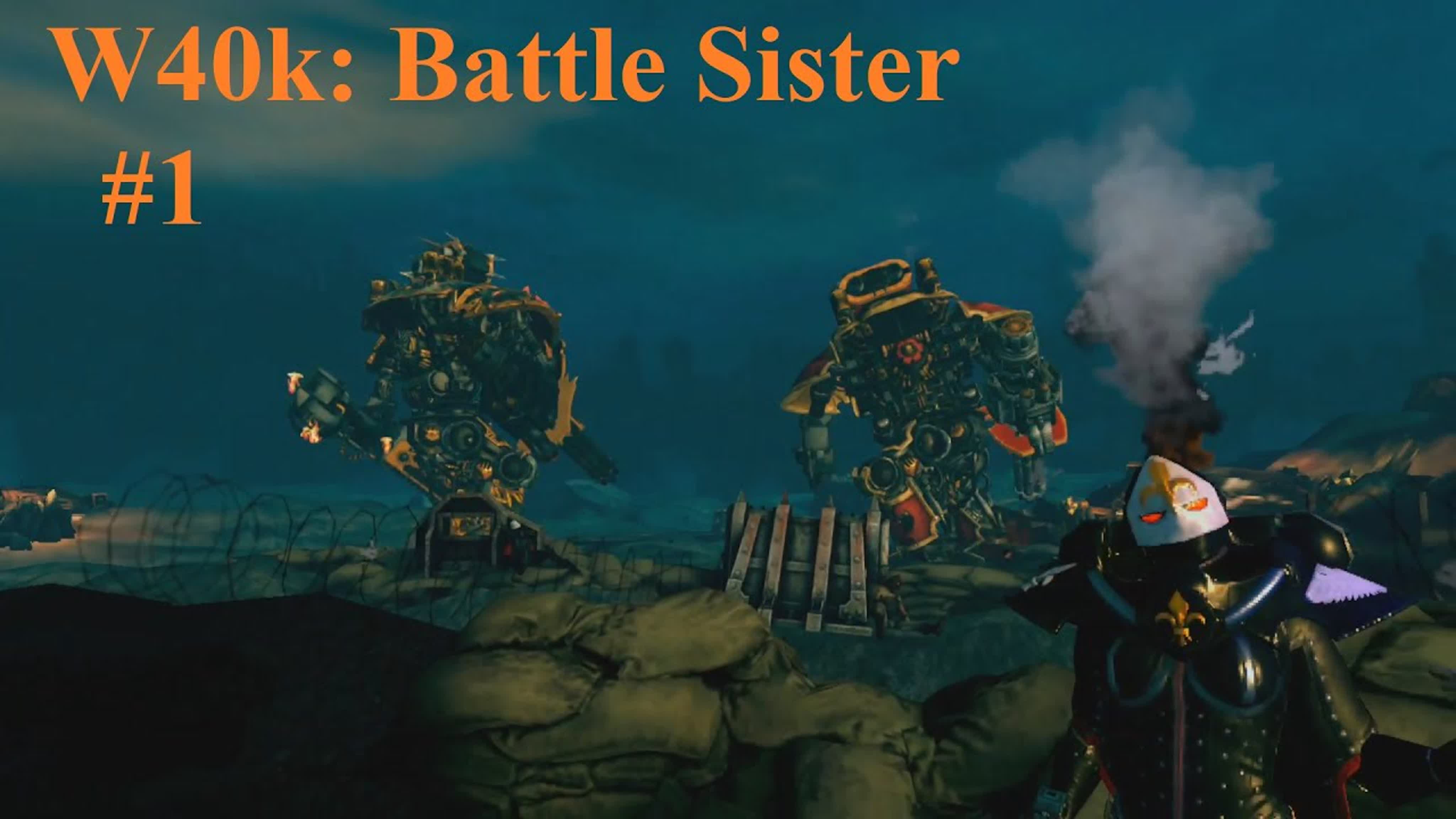 VR Warhammer 40,000: Battle Sister Прохождение