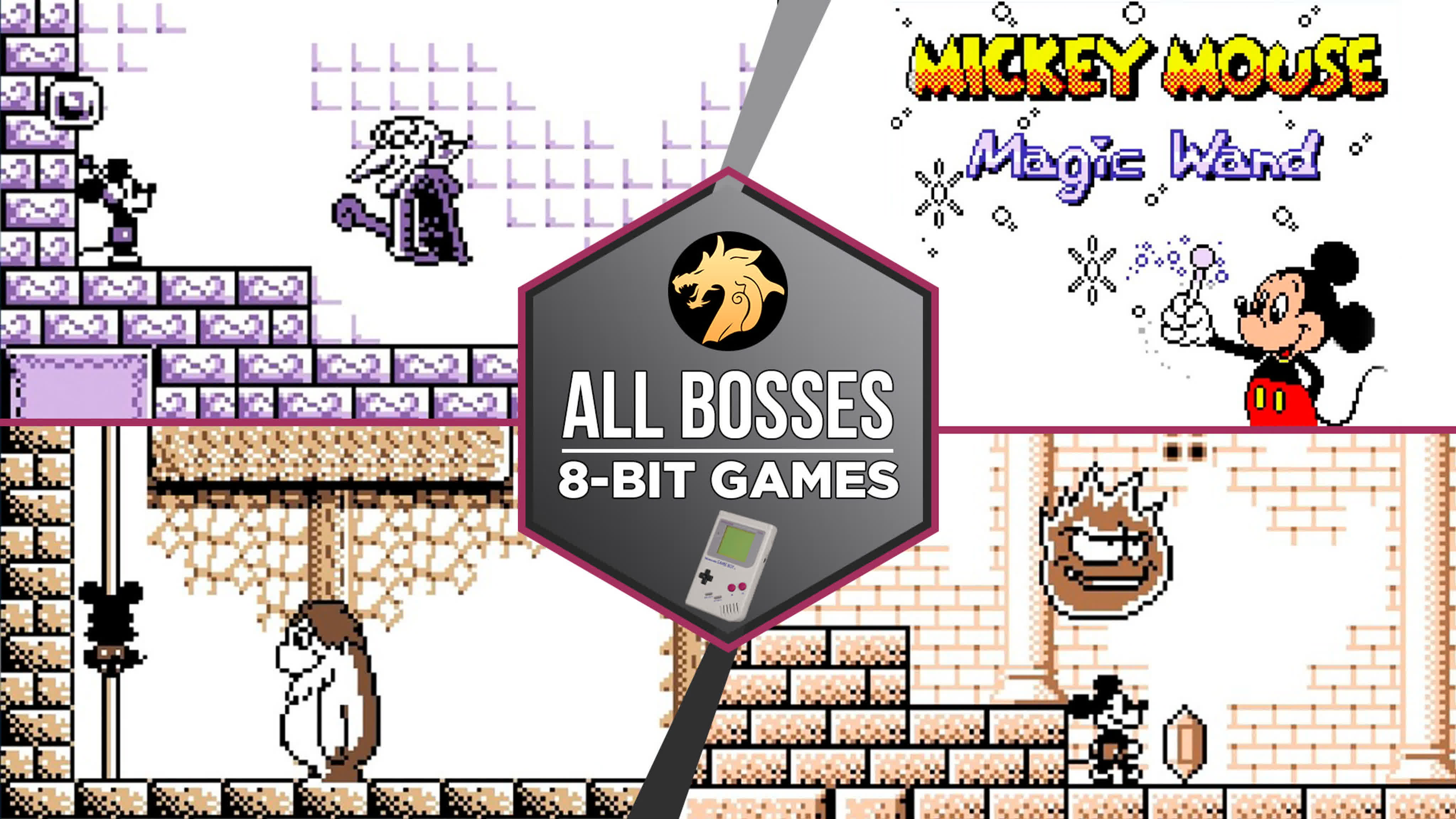 All Bosses 8-bit Games