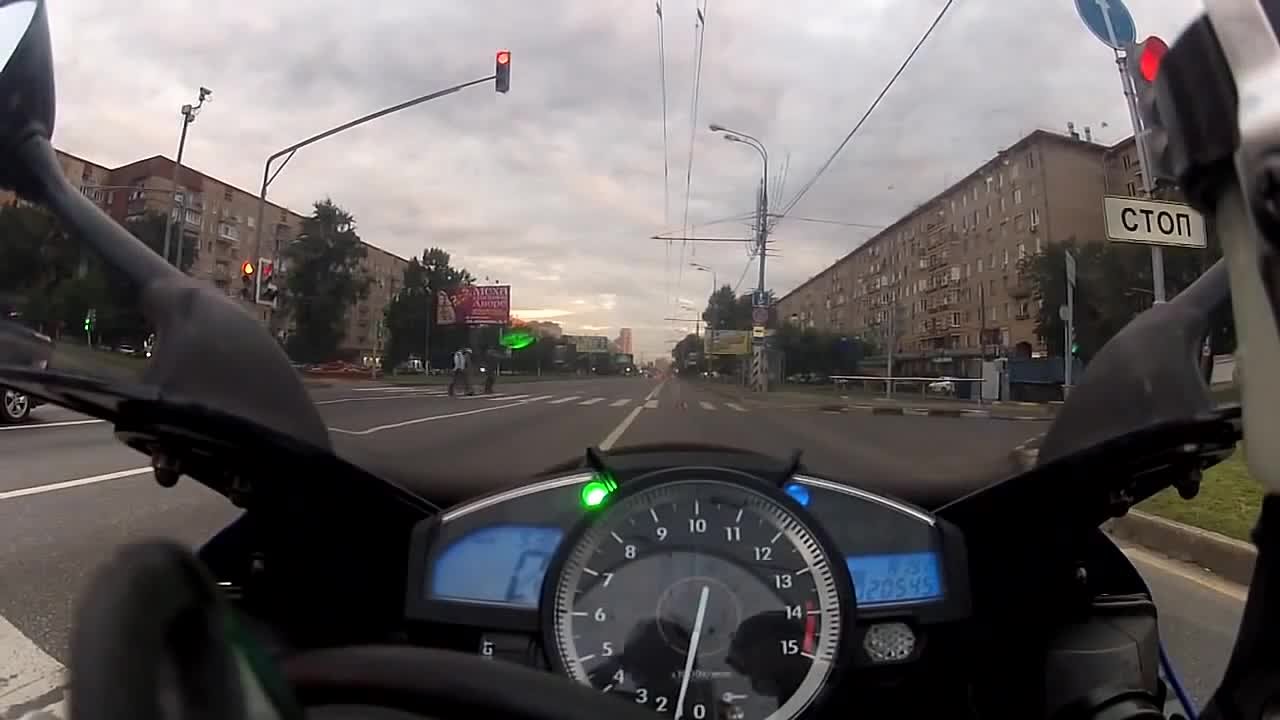 мото в городе