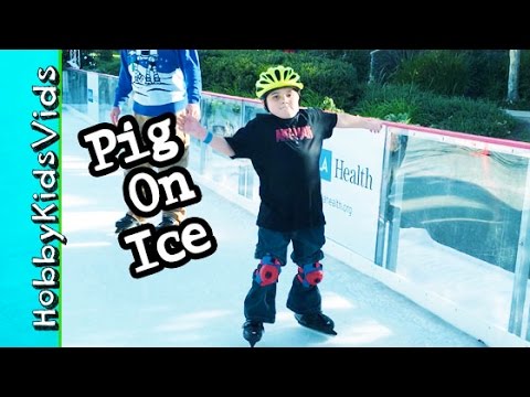 Катание на коньках skating on ice cork