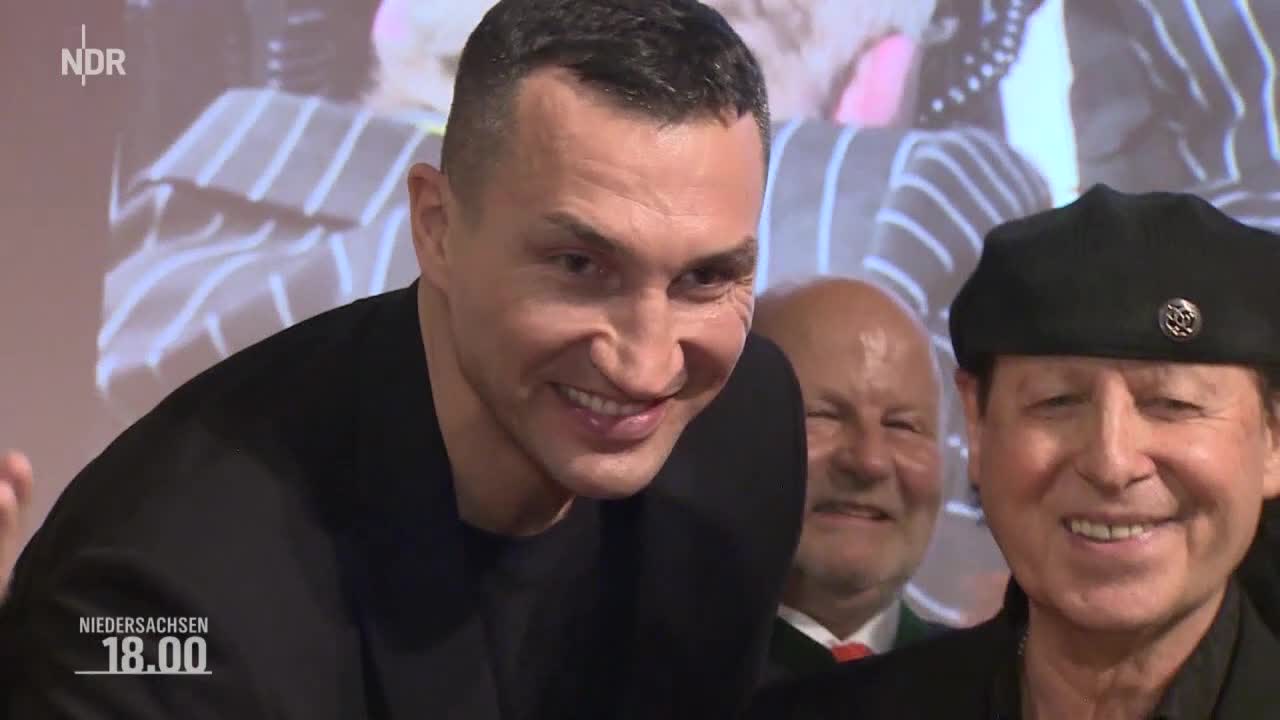 Клаус Майне получает кольцо Лейбница, 05.12.2018