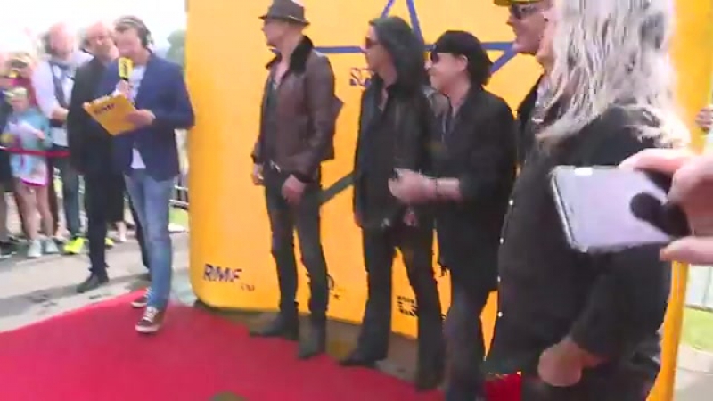 SCORPIONS увековечены звездой на Аллее славы в Кракове! 23.06.2017