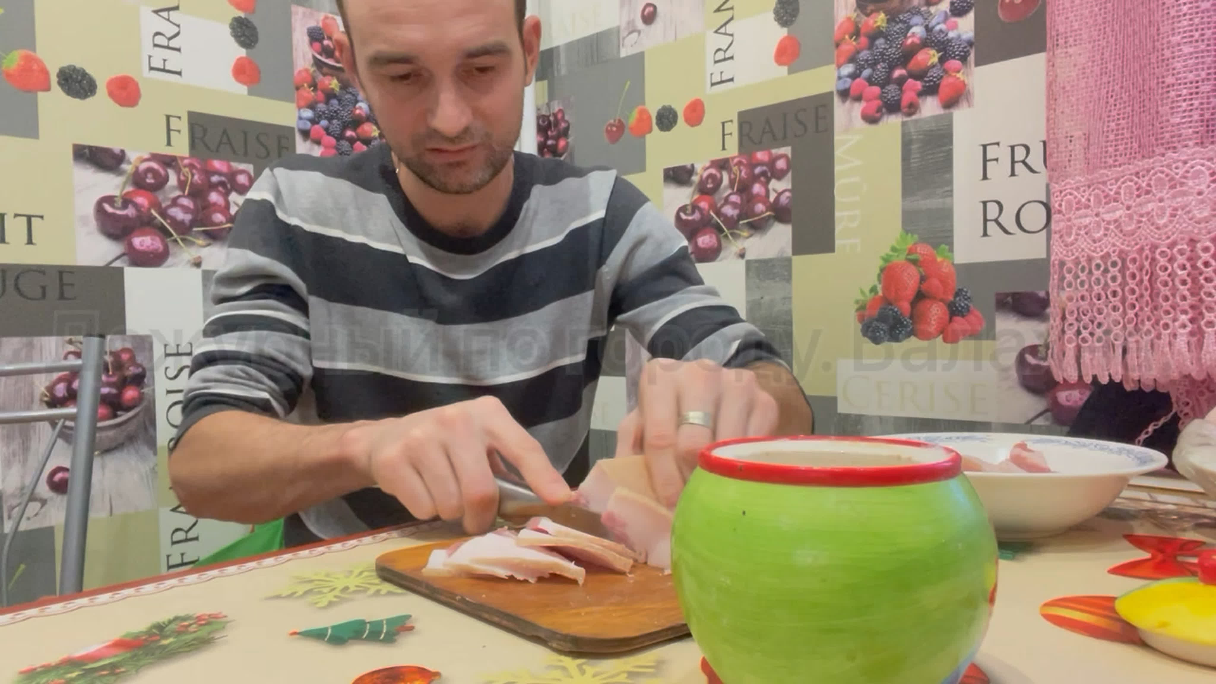 Приготовление блюд. От Дежурного.