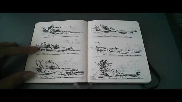 Скетчбуки художников