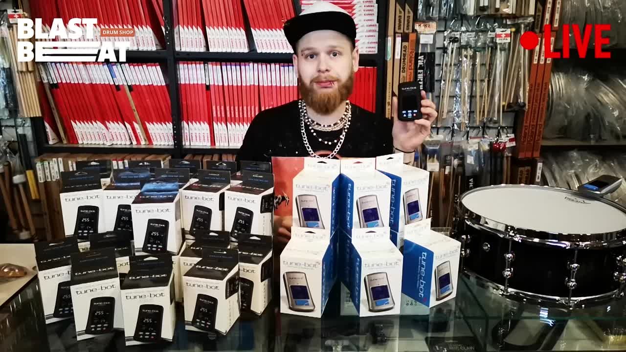 Tune-Bot - тюнер для барабанов
