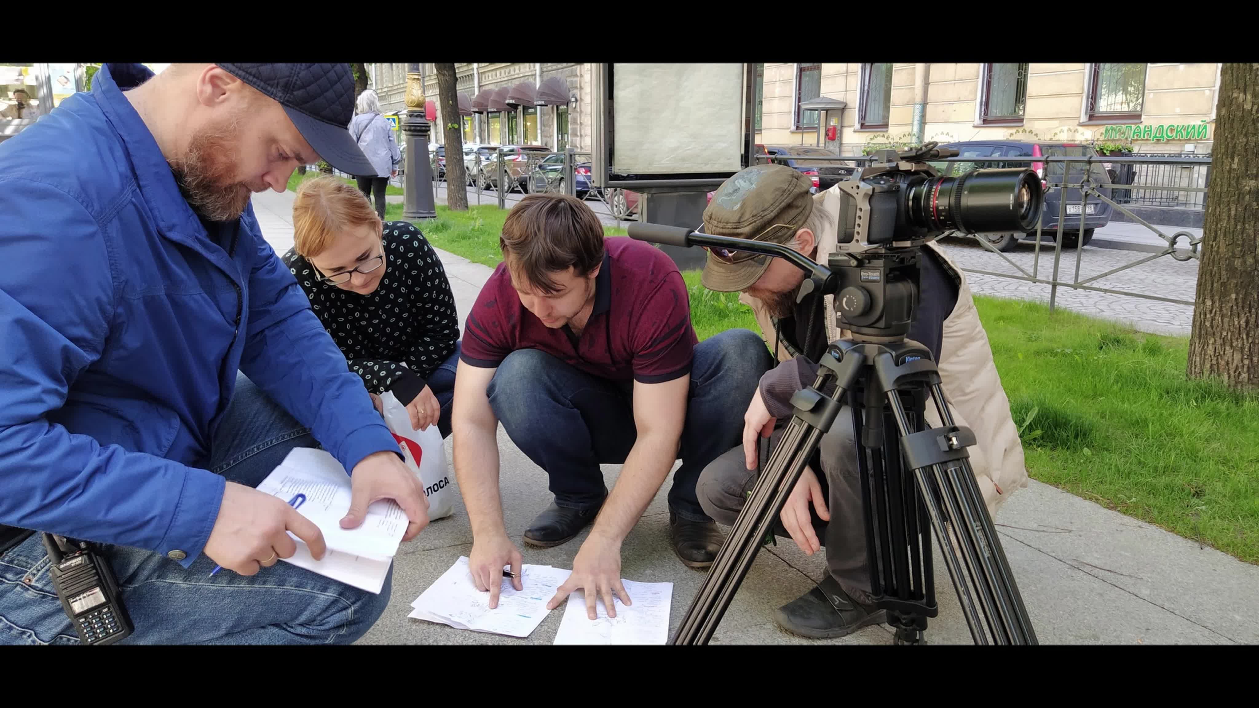 Backstage со съёмок