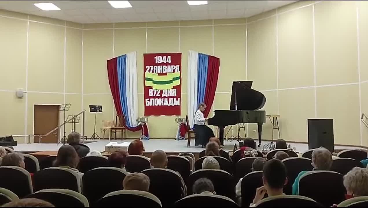 день снятия блокады. Дом ветеранов